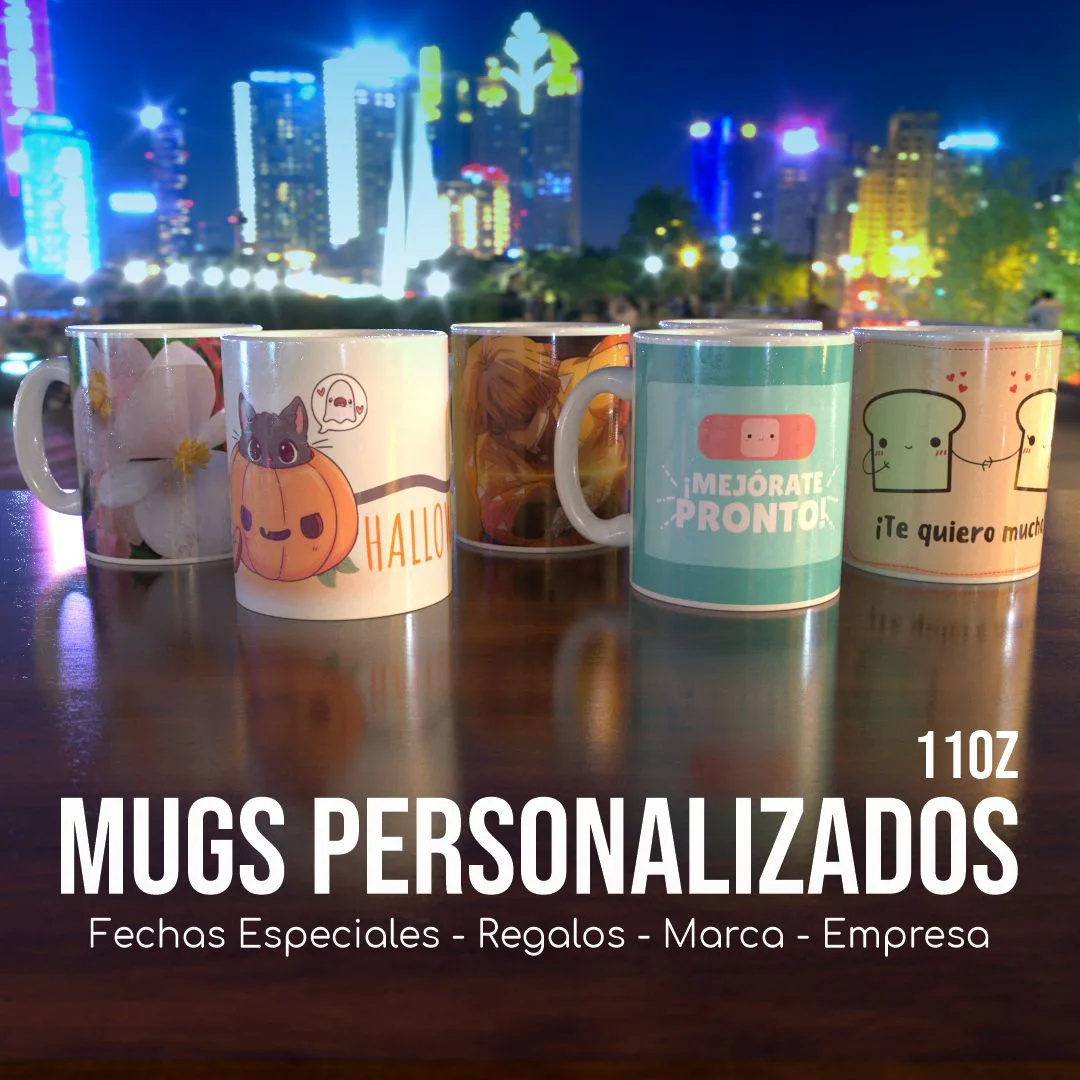 Mugs Personalizados Full Color