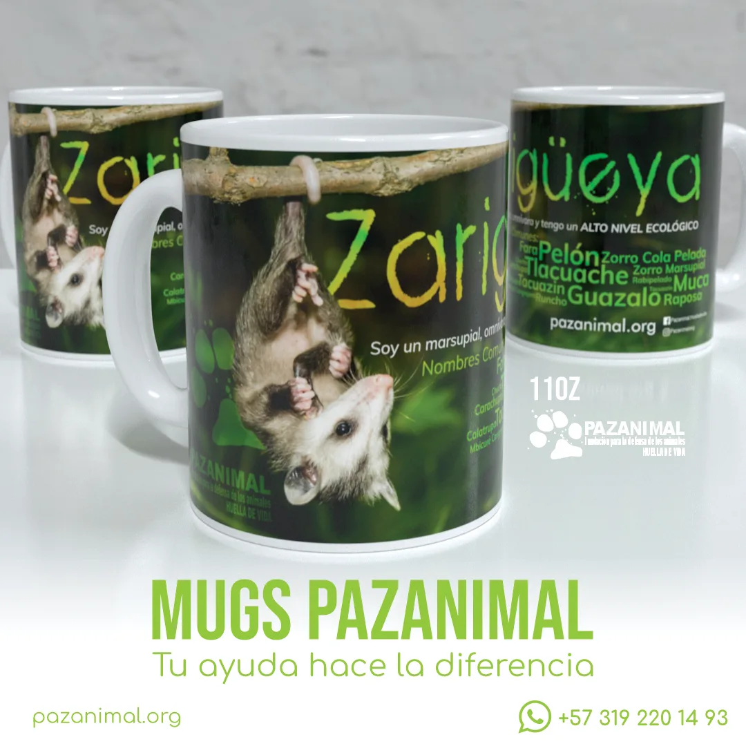 Mugs sublimado con temática de Zariguellas